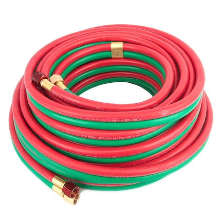 Forney R-Grade Oxy-Acetylene Hose, 3/16" X 50' 86109